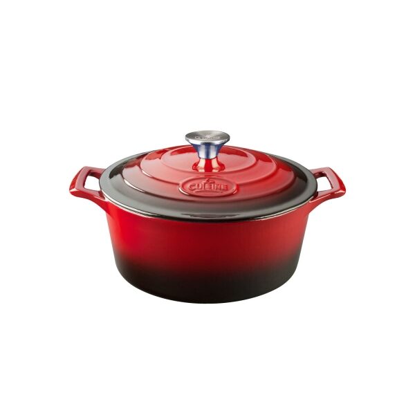 La Cuisine 4.75 Qt - 30cm Black Oval Dutch Oven