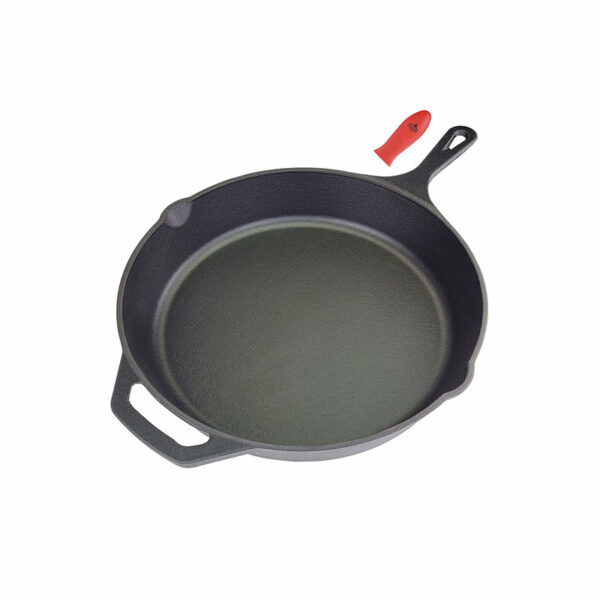 Cast Iron Skillet Handle Covers Set Silicone Assistant Hot Pot