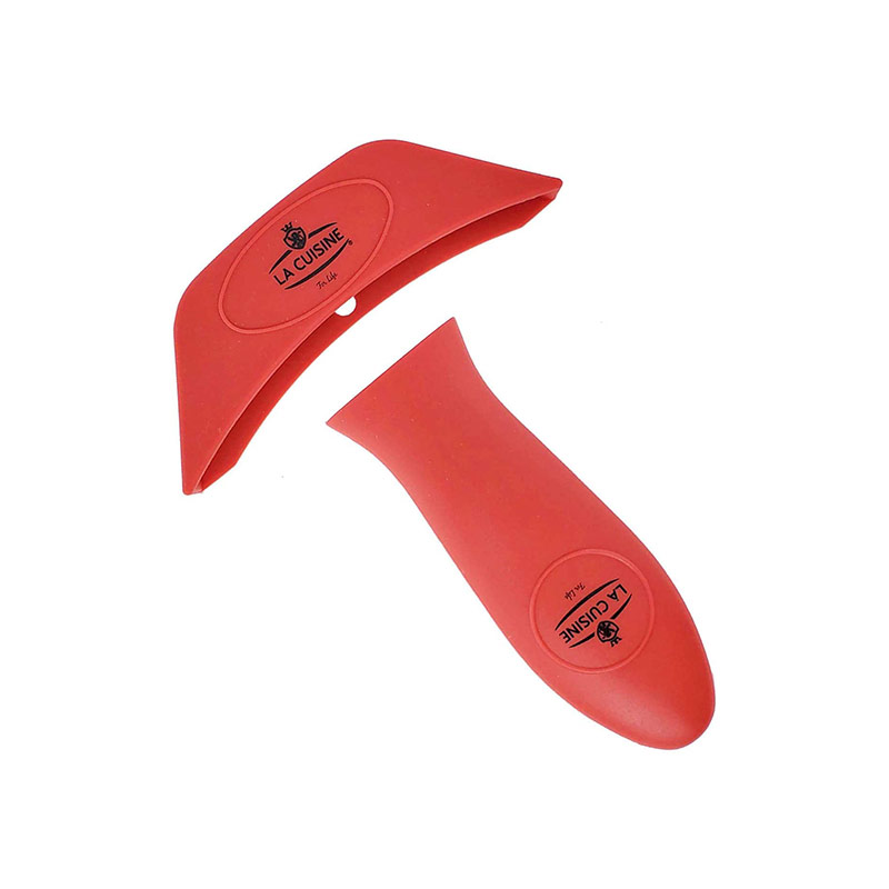 Lodge Cast Iron Red Silicone Assist Handle Holder 